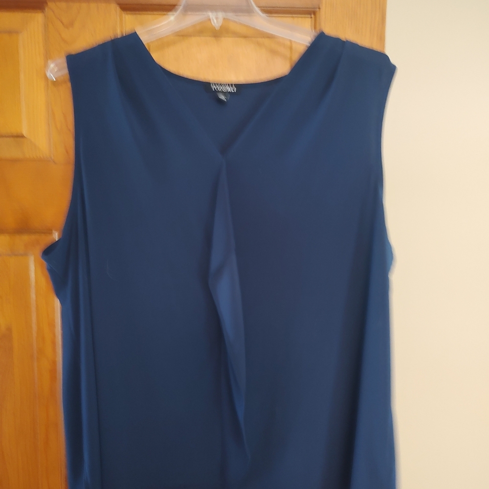 Elegant Blue Women's Top